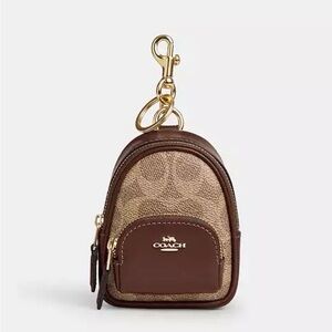 Coach - Mini Court Backpack Bag Charm